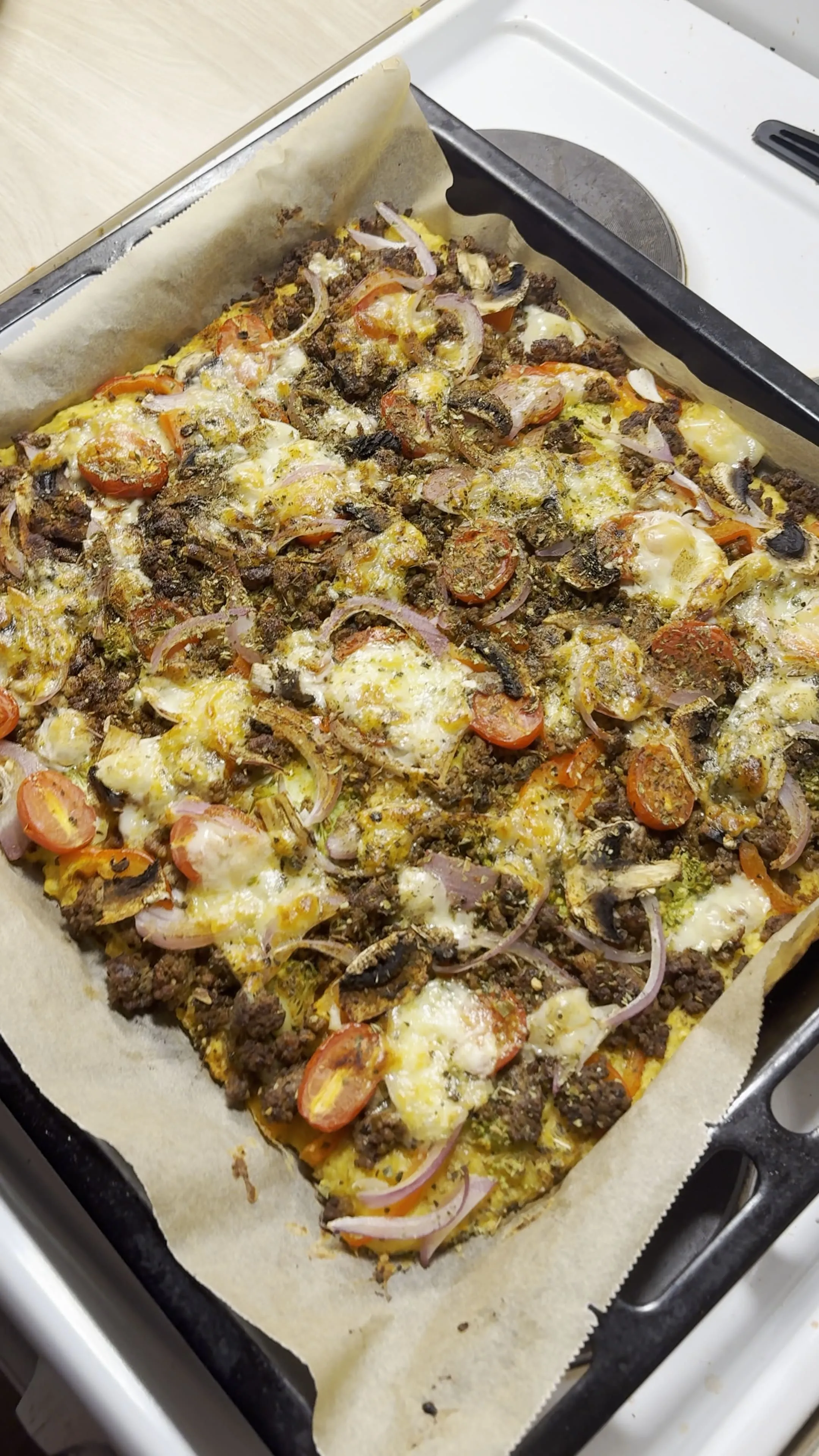 Easy Homemade Pizza (No Yeast!) - Image 3