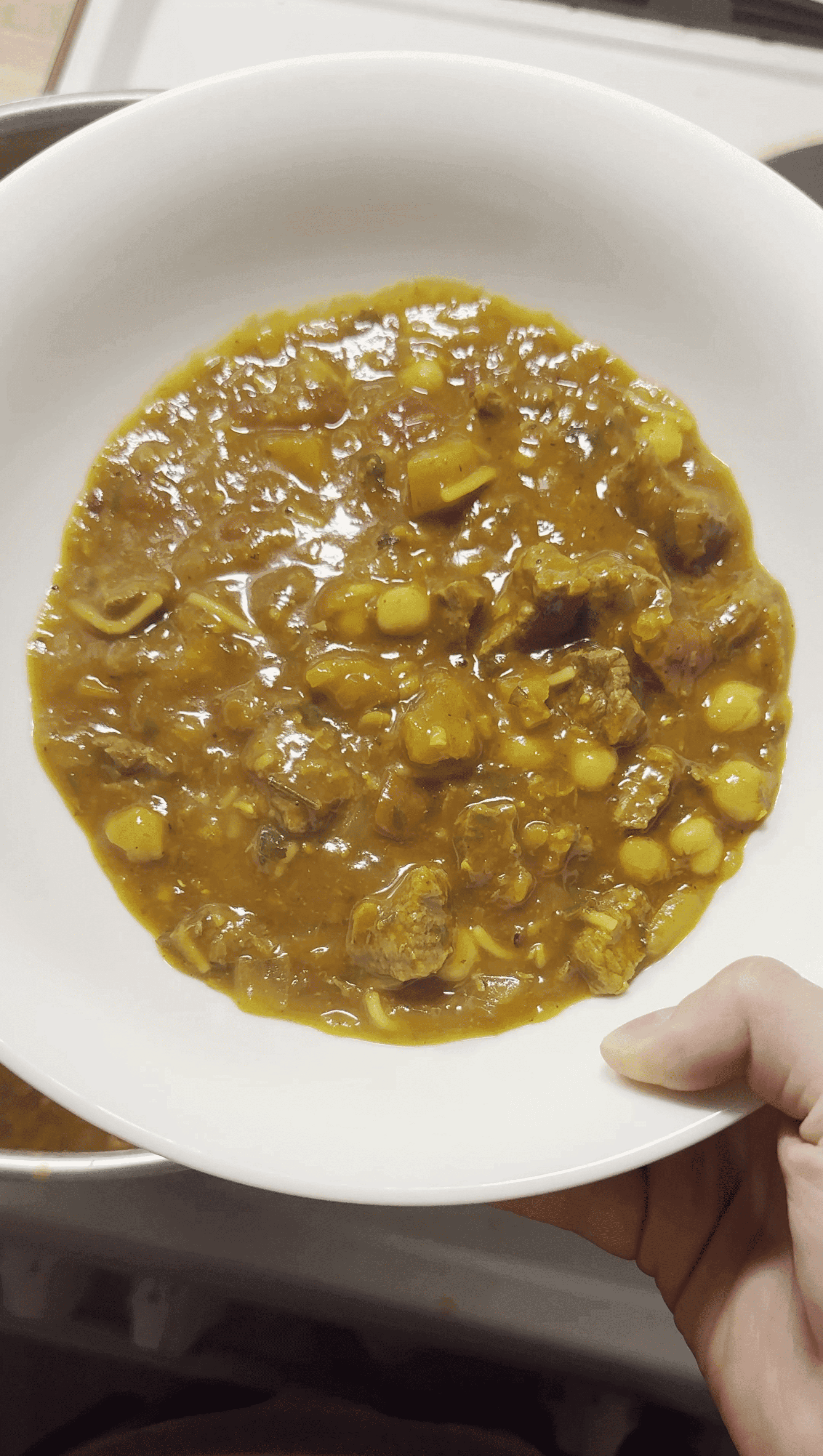 Harira marocchina (zuppa di manzo, lenticchie e ceci) - Image 1